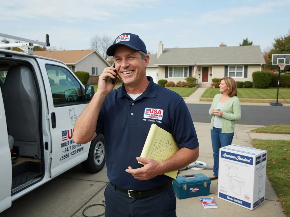 Toilet Installation Agency, IA FAQs